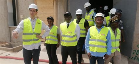 Côte d Ivoire Boundiali centrale solaire en construction pour 25 5