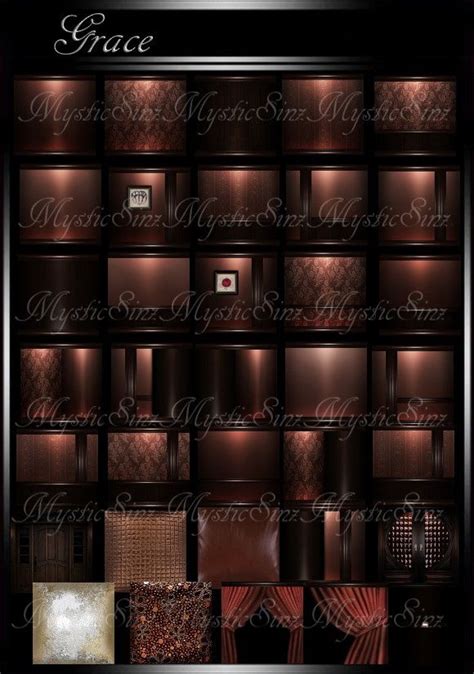 Plum Romance IMVU Room Textures Collection