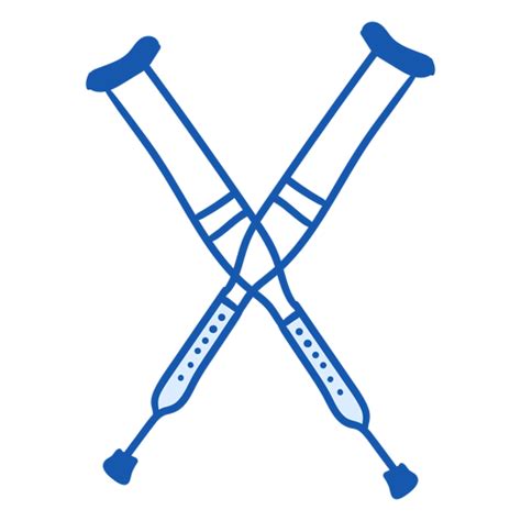 Diseños Png De Color Crutches Para Camisetas And Merch