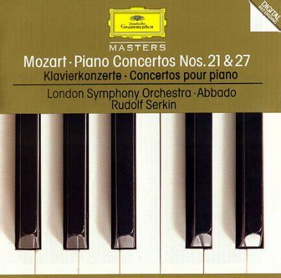 London Symphony Orchestra Rudolf Serkin Mozart Piano Concertos Nos