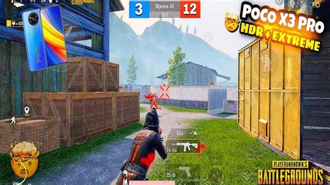 Poco X Pro Pubg Testtdm Vs Hdr Extreme K Full Max Graphics Pubg