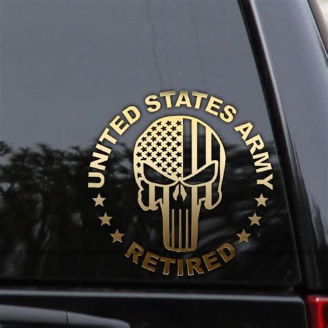 Us Army Retired Svg Etsy