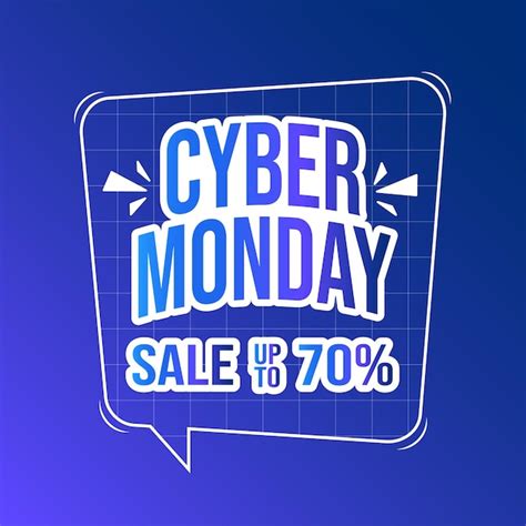 Vector De Plantilla De Venta De Cyber Monday Vector Premium