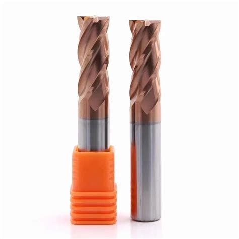 HRC58 CNC Carbide End Mills With Coating D3 5pcs AliExpress