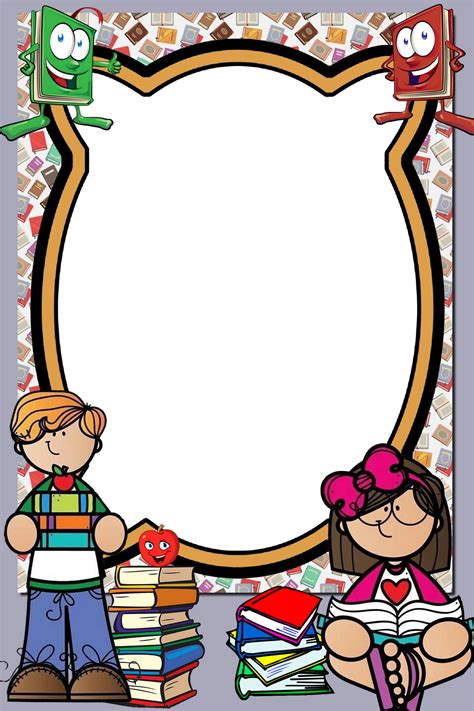 School Frame Png Marcos Para Diplomas Infantiles Marcos Murales Images