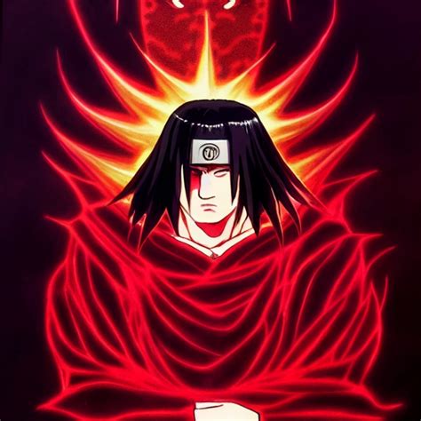 Itachi Inside His Perfect Susanoo Drawing His Right Midjourney Openart