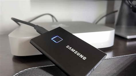 The Samsung T7 Touch Ssd Is A Fantastic Secure Portable Storage Solution