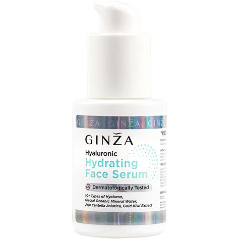 Jual Ginza Advanced Hyaluronic Face Serum 30ml Shopee Indonesia