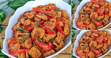 Resep Sambal Goreng Udang Tahu Sederhana Namun Lezat Dan Bergizi