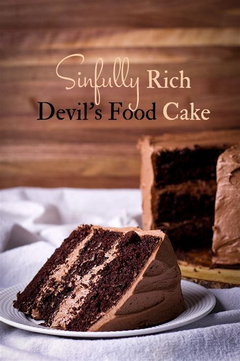 Devils Food Cake Of Batter And Dough