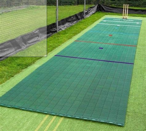 Cricket Mat Fortress Instant Cricket Pitch Mat 2268m Multi Age Mar