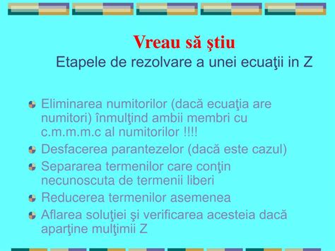 PPT ECUAŢII ÎN Z PowerPoint Presentation free download ID 3853890