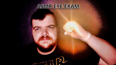 Asmr Quick Eye Exam Youtube