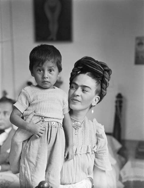 Frida Kahlo 1910 1954 Mexican Painter And Wife Of Diego Rivera Is