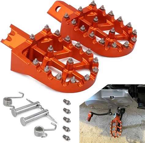 Snapklik Anxin Foot Pegs Motorcycle Universal Cnc Footpeg