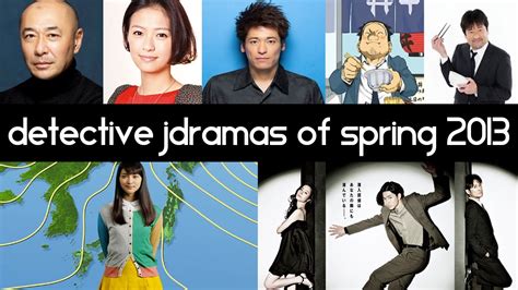 Top 5 Japanese Detective Dramas Of Spring 2013 Top 5 Fridays Youtube