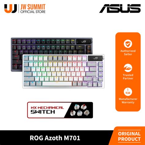 Asus Rog Azoth M Hot Swappable Nx Mechanical Switch Tri Mode