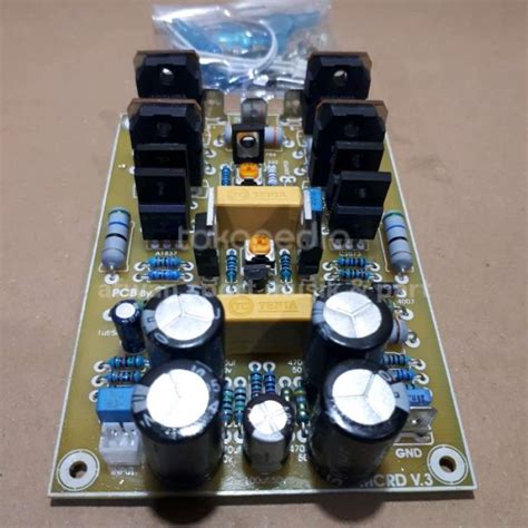 Jual Modul Kit Driver Power Amplifier Mcrd V Mono Di Seller Indah