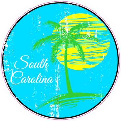 Myrtle Beach South Carolina Flip Flop Decal Us Custom Stickers