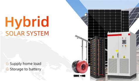 Hybrid Solar Power System 3kw 5kw 10 Kw 10kva 10kw Off Grid Photovoltaic System With Lithium