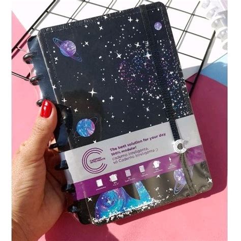 Caderno Inteligente A5 Poeira Das Estrelas 80 Folhas Shopee Brasil