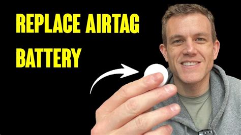 How To Replace An Airtag Battery Diy Youtube