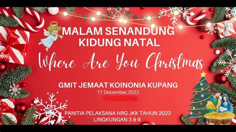 Live Ibadah Perayaan Natal Par Gmit Jemaat Koinonia Kupang