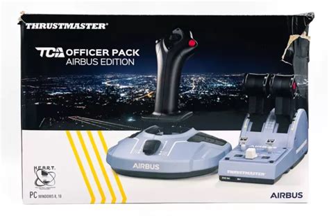 THRUSTMASTER TCA OFFICER Pack Airbus Edition Flight Simulator For PC ...