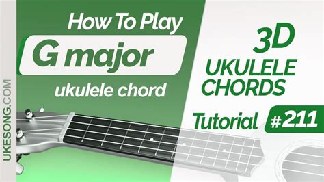 G major chord ukulele. Learn to play G major chord on ukulele. | Ukesong