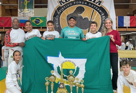 Atletas de Lucas do Rio Verde conquistam pódio em Mundial de capoeira