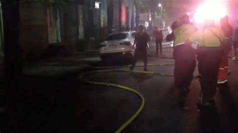 Un Muerto Y Una Mujer Herida Tras Un Grave Incendio En Un Conventillo