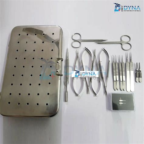 Micro Hand surgery instruments set Micro surgery Surgical Dental ...