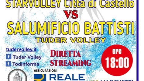 Semifinale Serie D Starvolley Città di Castello vs Salumificio