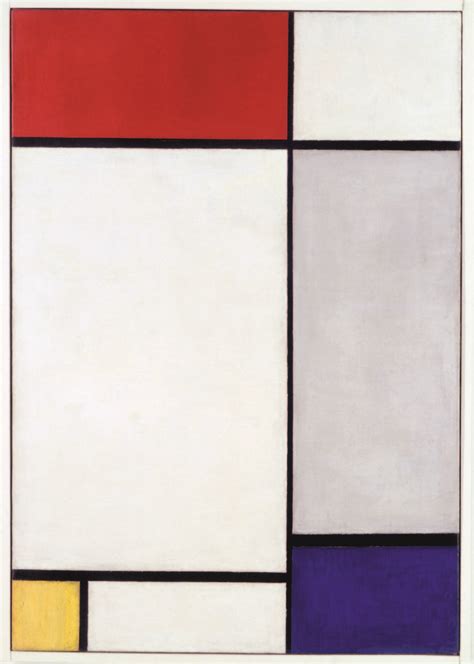 Piet Mondrian Composition With Red Yellow And Blue 1927 Artsy