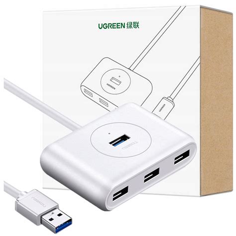 UGREEN ADAPTER ROZDZIELACZ HUB USB C 4x USB 3 0 1M porównaj ceny