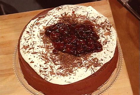 Classic Black Forest Cake Recipe Emeril Lagasse Food Network Cake Recipes Black Forest