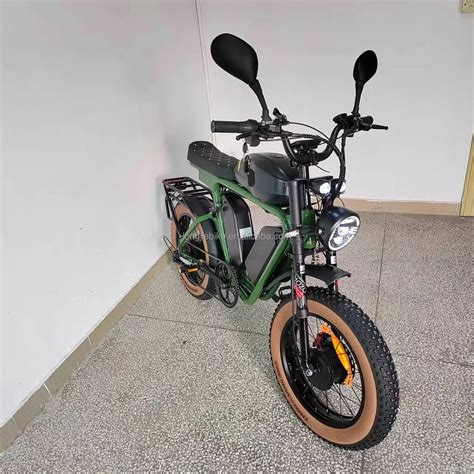 Electric Bike Dual Motor 2000w Triple Battery 52v 70ah Full Suspension ...