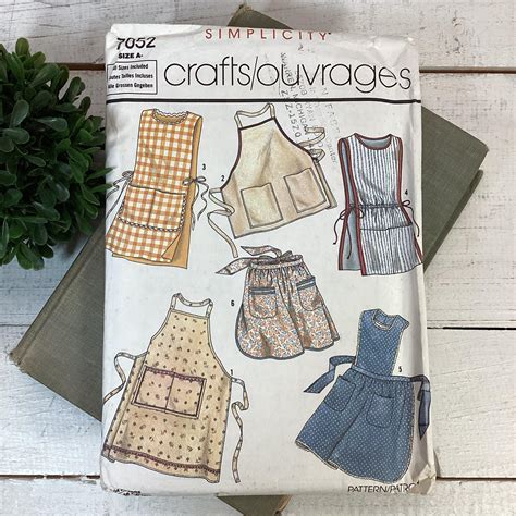 32 Designs Simplicity Cobbler Apron Pattern Lylysondus