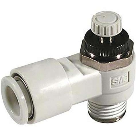 SMC PNEUMATICS Air Flow Control Valve Flow Control Elbow PBT 1 4