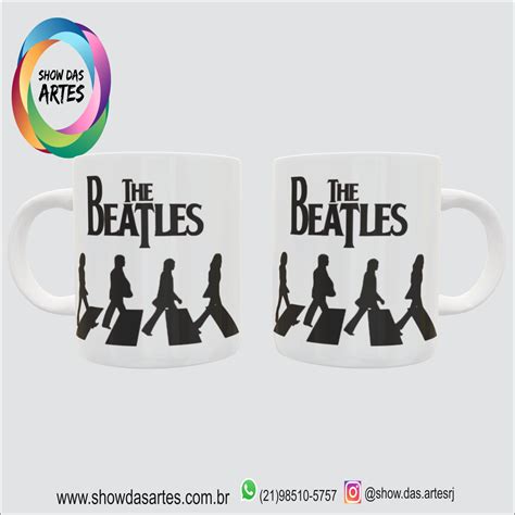 Caneca De Porcelana The Beatles Show Das Artes