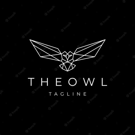 Premium Vector Flying Owl Logo Design Vector Template