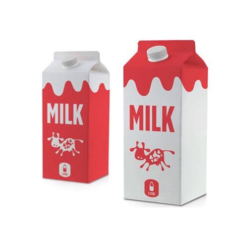 Custom Composite Laminated Cardboard Aseptic Juice Milk Gable Top Pack