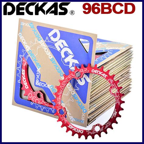 Deckas 96BCD MTB Bike Chainring Round Oval Chainwheel SH 96BCD 32 34T