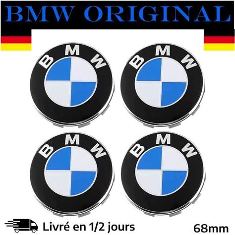 4x Cache Moyeu Origine Jante Centre De Roue Enjoliveur BMW 68mm Neuf