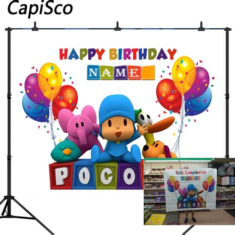 Pocoyo Backdrop