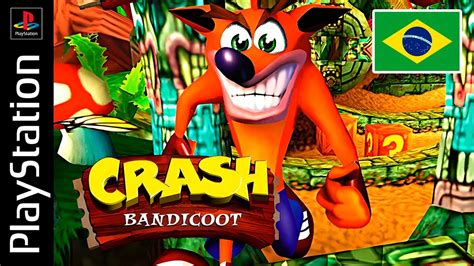 Crash Bandicoot 1 O Jogo De Ps1 Pt Br Youtube