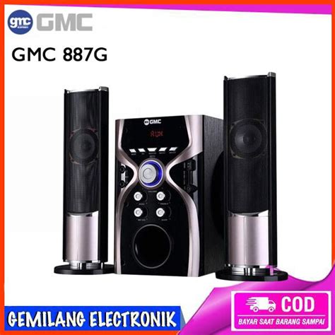 Jual Speaker Aktif GMC 887G Multimedia 2 1 Bluetooth Karaoke USB