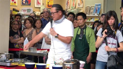 Iron Chef Morimoto Live Cooking Book Signing Morimoto Live Sing