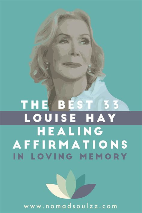 The Best 33 Louise Hay Healing Affirmations In Loving Memory Artofit