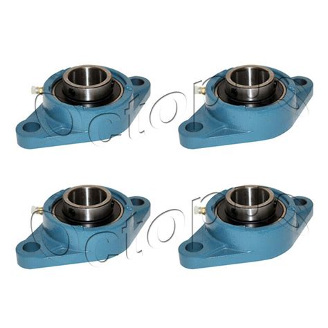 4 Pcs Premium UCFL 205 16 Self Align 2 Bolt Flange Pillow Block Bearing